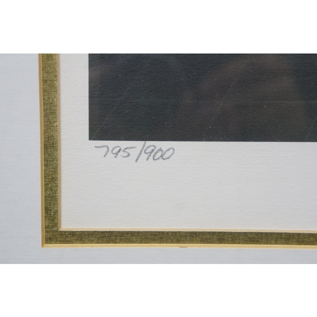 Salvador Dalí Late 20th Century Salvador Dali Abraham Lincoln in Dalivision Optical Illusion Lithograph 32" For Sale - Image 4 of 14