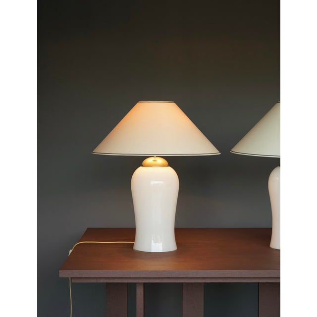 Murano Glass Table Lamps Model Tschung by Ingo Maurer for M Design, 1970s, Set of 2 For Sale - Image 13 of 14