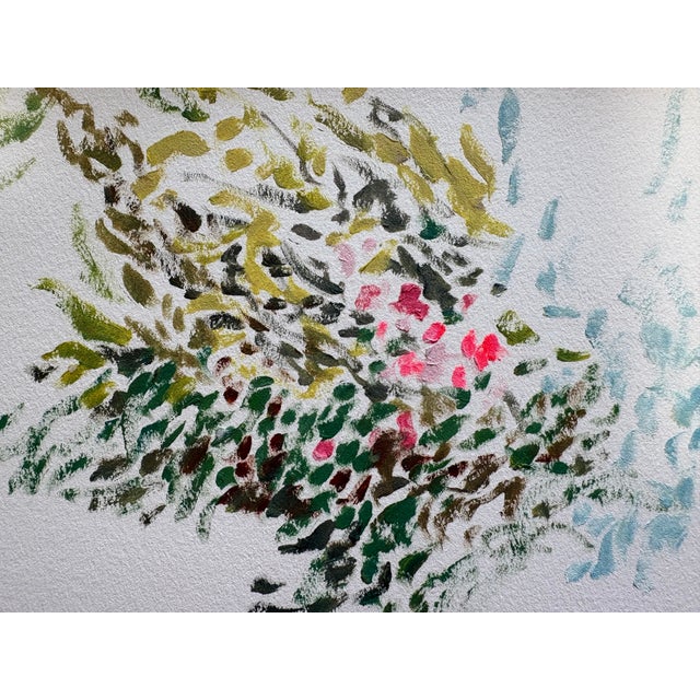 Contemporary 2025 Carolyn Misterek Abstract Original Painting in Custom Frame For Sale - Image 3 of 4