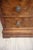 Brown Ethan Allen Townhouse Collection Burlwood and Marble Four-Drawer Bachelor's Chest, 2002 For Sale - Image 8 of 9