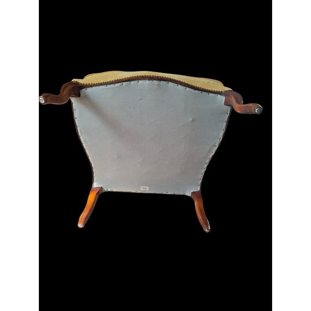 Baroque-Style Armchairs with Hand-Woven Vienna Straw Backrests, Italy, 1960s, Set of 2 For Sale - Image 6 of 16