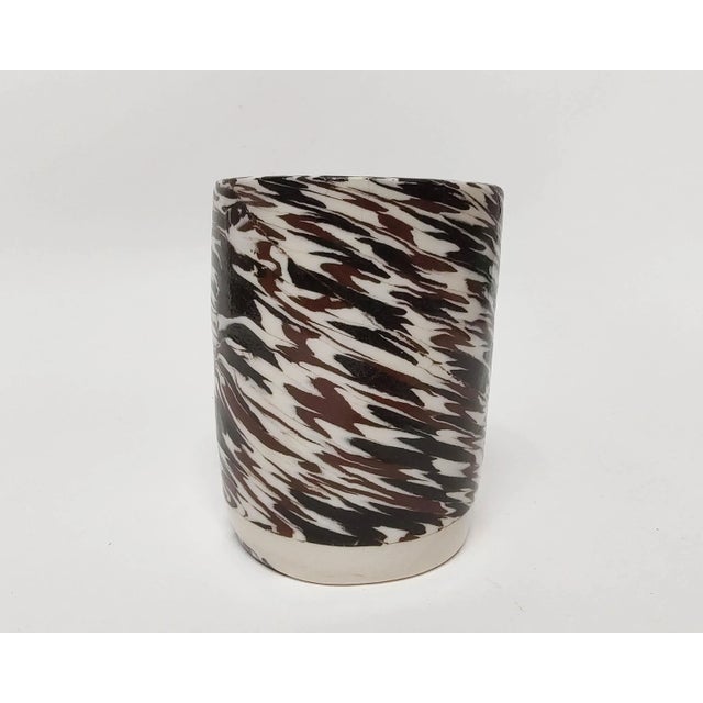 Contemporary Psychedelic Storm Vase by Fizzy Ceramics For Sale - Image 3 of 12