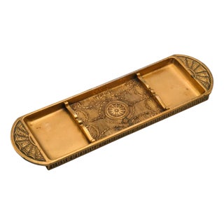 Bronze Doré Pen Tray by Tiffany, 1900s For Sale