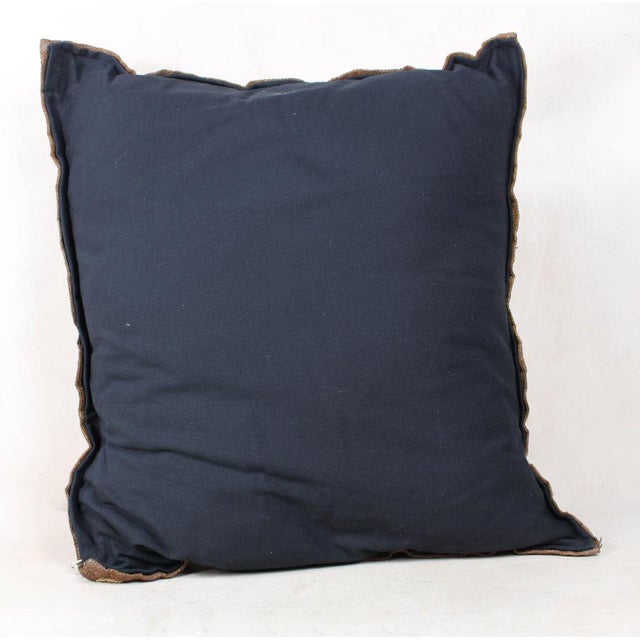Vintage Showa Cloth Cushion For Sale - Image 4 of 5