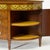 19th Century George III Style Painted Satinwood Demi-Lune Commode/Credenzas For Sale - Image 4 of 11
