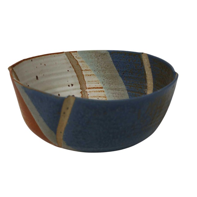Studio Art Pottery Bowl, Signed For Sale In Dallas - Image 6 of 12