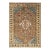 8x10 Brown Hand-Knotted Wool Stepped Medallion Geometric Modern Carpet Rug For Sale