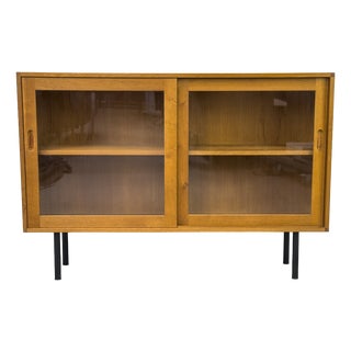 Danish Oak Display Case from Brouer, 1960s For Sale