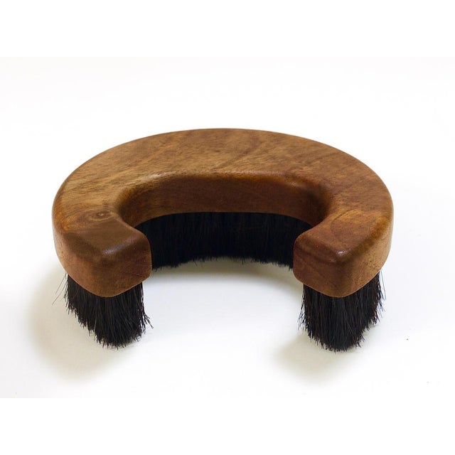 Austrian Walnut Clothes Coat Brush by Carl Auböck, 1960s For Sale - Image 16 of 18