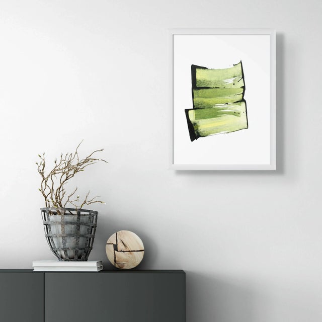 Acrylic on Hahnemühle paper Edition: Unique, Unframed. Emma Godebska is a French abstract artist living in Nimes, France....