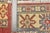 Kazak Rug 5'9'' X 8'1'' Red Wool Tribal Hand-Knotted Oriental Carpet For Sale - Image 12 of 12
