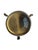 Beautiful vintage crystal ball style optical grade glass ball on solid brass, dragon motif, thripod stand, in excellent...
