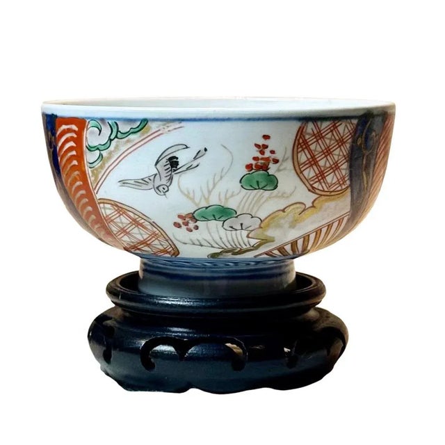 19th Century Japanese Imari Rice Bowl For Sale - Image 4 of 8