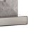Gray marble and brushed nickel lamp with brushed nickel mounting 34h x 7.5w x 5d Shade Dimensions: top(10 x 18) bottom(10...