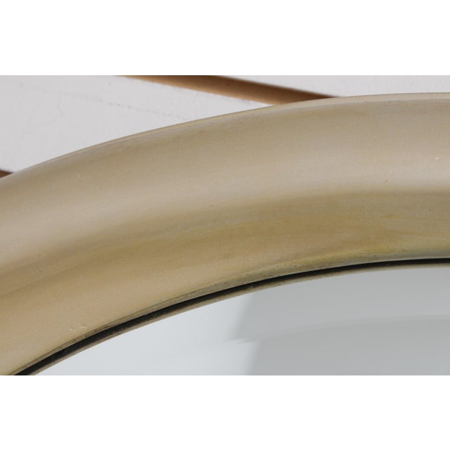 Glass Friedman Brothers #7093 Notting Hill Silver and Gold Mirror For Sale - Image 7 of 12