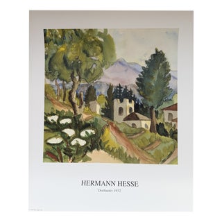 Hermann Hesse, Dorfmotiv, Art Print For Sale