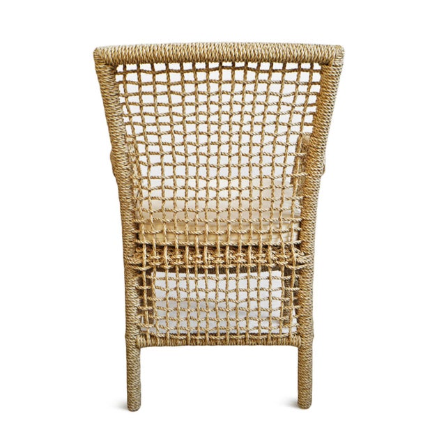 2020s Outdoor Rope Dining Arm Chair For Sale - Image 5 of 11
