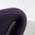 Set of Ribbon Lounge Chair and Ottoman in Purple Fabric by Pierre Paulin for Artifort, 2000s For Sale - Image 10 of 11