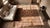 Textile 1930s Orange Peach Geometric Tribal Handknotted Antique Persian Kurdish Rug 4'6" X 5'7" Wool Carpet For Sale - Image 7 of 9