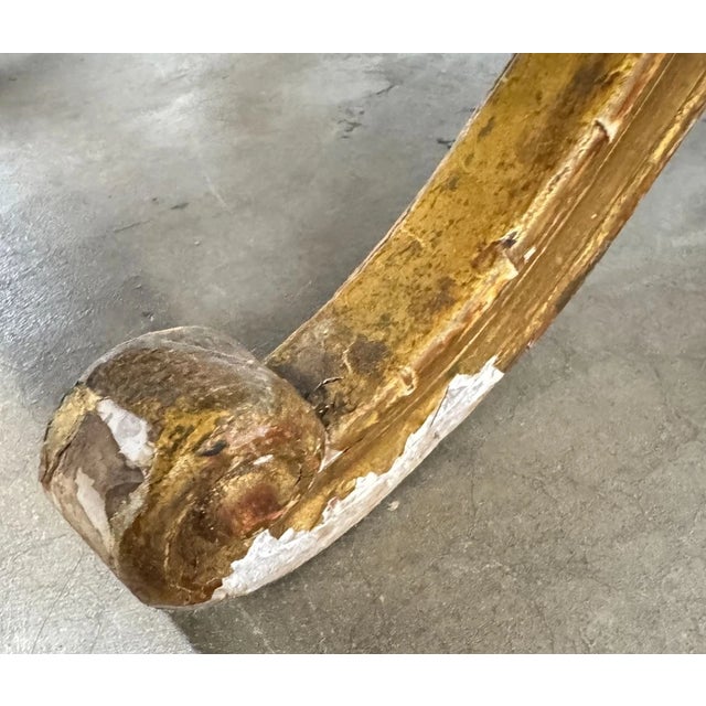 Antique French Empire Curule Vanity Foot Stool Seat W Pillows For Sale - Image 13 of 16