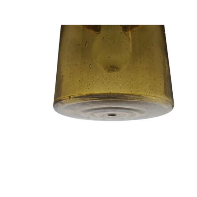 Art Deco Pendant Lamp, Former Czechoslovakia, 1970s For Sale - Image 4 of 10