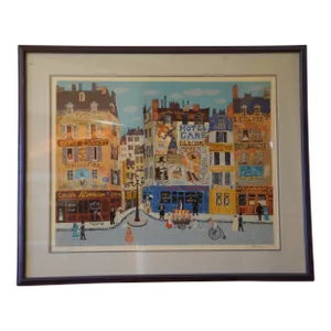Josef Farhi Original Print