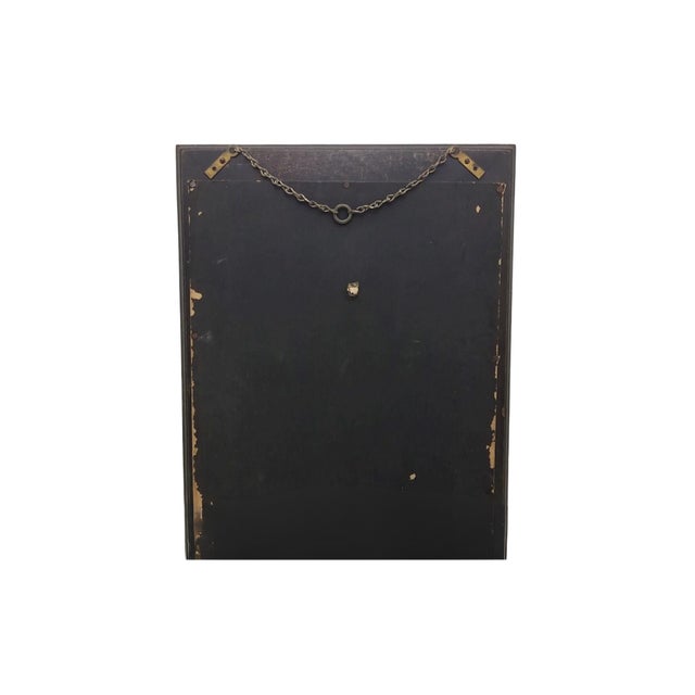 Mid 20th Century Mid 20th Century Framed Dodge 3d Cast Metal Equestrian Wall Sculpture With Bronze Finish For Sale - Image 5 of 5