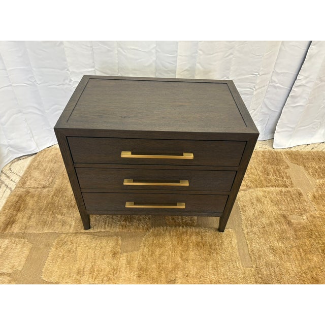 Rh French Contemporary Closed Nightstand – 32" For Sale In Columbus - Image 6 of 18