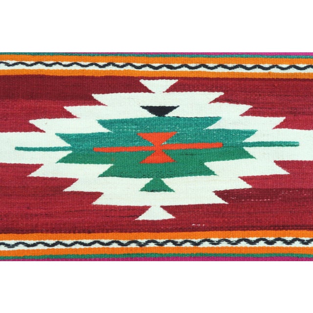 Vintage Turkish Milet Nomads Kilim Rug For Sale - Image 10 of 13