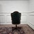 Chesterfield Office Chair in Green Leather For Sale - Image 4 of 10