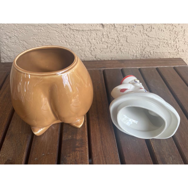 Art Deco Art Deco Pottery Guild “Happy Jack” Sailor Boy Cookie Jars - Pair For Sale - Image 3 of 5