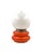 Space Age Orange Murano Glass Table Lamp, 1970s For Sale - Image 10 of 15