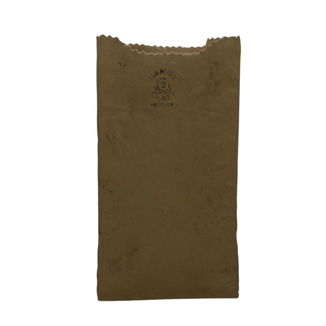 Arts & Crafts Michael Harvey "Paper Bag" Ceramic Vase, Crinkle Craft Collection For Sale - Image 3 of 7