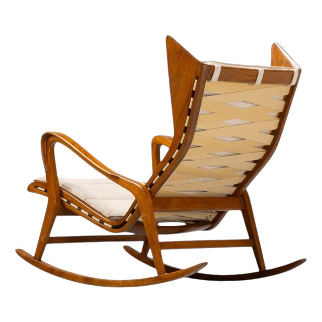 Rocking Chair Technical Studio from Ufficio Tecnico Cassina, Italy, 1955 For Sale