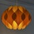 Vintage Danish Butterfly Hanging Lamp by Lars Schiøler for Hoyrup, 1960s For Sale - Image 3 of 12
