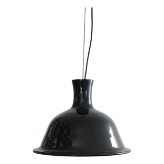 Danish Model Kantate Pendant Lamp in Aubergine by Michael Bang for Holmegaard, 1980s For Sale