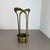 Hollywood Regency Brutalist Brass Umbrella Stand, Italy, 1970s For Sale - Image 4 of 18