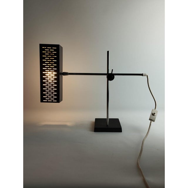 Mid-Century Cubic Desk Lamp from Leclaire & Schäfer For Sale - Image 12 of 15