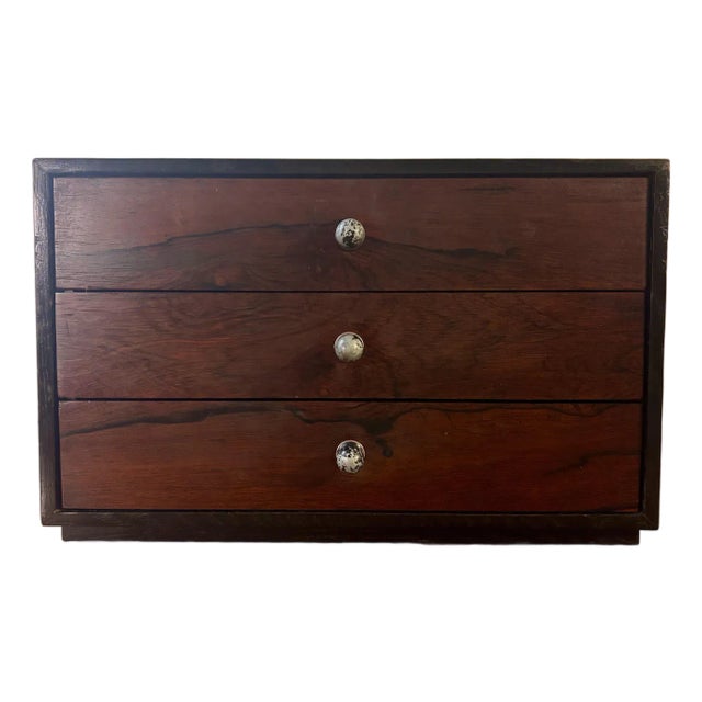 Vintage Mid Century Jewelry Cabinet by Harvey Probber, 1950s, Attributed For Sale