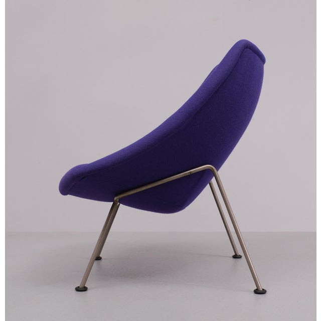 Textile Oyster Lounge Chair by Pierre Paulin for Artifort, 1960s For Sale - Image 7 of 10