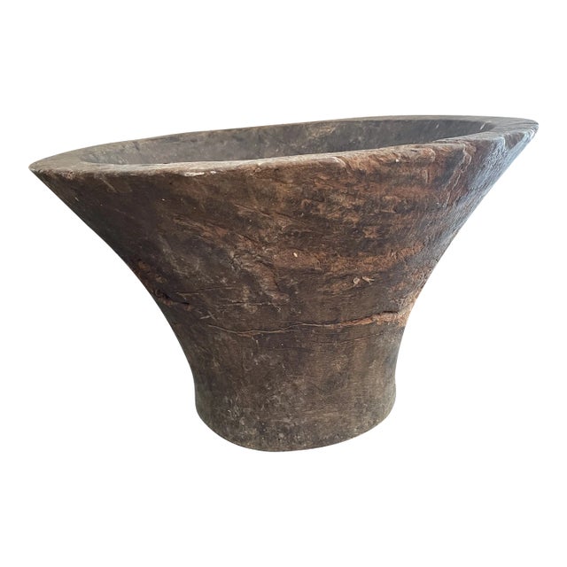 Early 19th Century Primitive Tribal Ceremonial or Feasting Bowl For Sale