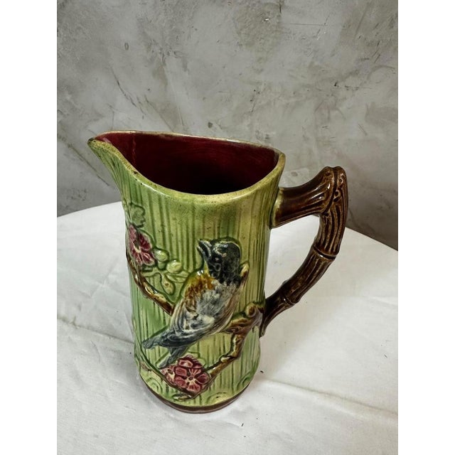 Ceramic Earthenware Slip Jug, 1890s For Sale - Image 7 of 12