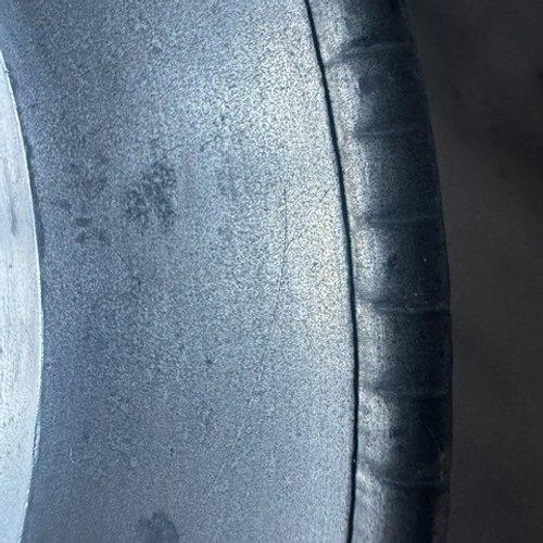 Late 20th Century 18th Century German Pewter Plate, 9.125" Reeded Rim, 1708 Quality Mark & 1857 Engraving For Sale - Image 5 of 12