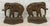 Stately Antique 1920’s Finely-Cast With Bronze Finish, ‘Mirrored’ Pair Elephant, Pachyderm Bookends For Sale - Image 12 of 12