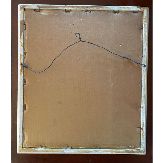 French 1950s G. Lelong, Paris Hand Colored Lithograph Pencil Signed For Sale - Image 3 of 4