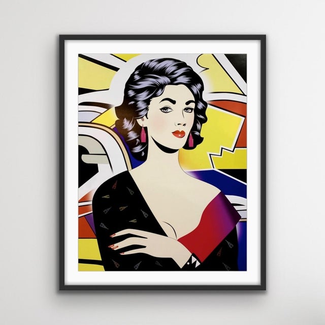 Early 21st Century Danuta Dabrowska-Siemaszkiewicz, Elisabeth, 2000s, Screen Print & Paper For Sale - Image 5 of 7