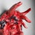 Red Ceramic Apotropaic Mask, Gennaro Condurso, Italy, 2010s For Sale - Image 6 of 10