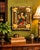 A richly decorative example of turn-of-the-century European craftsmanship, this circa 1900 German porcelain painted tile...