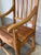 Vintage Scrubbed Pine English Revival Rustic Carver Chair For Sale - Image 4 of 12