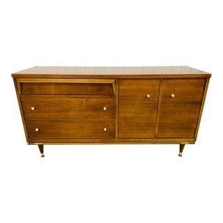 Mid-Century Walnut Sideboard For Sale